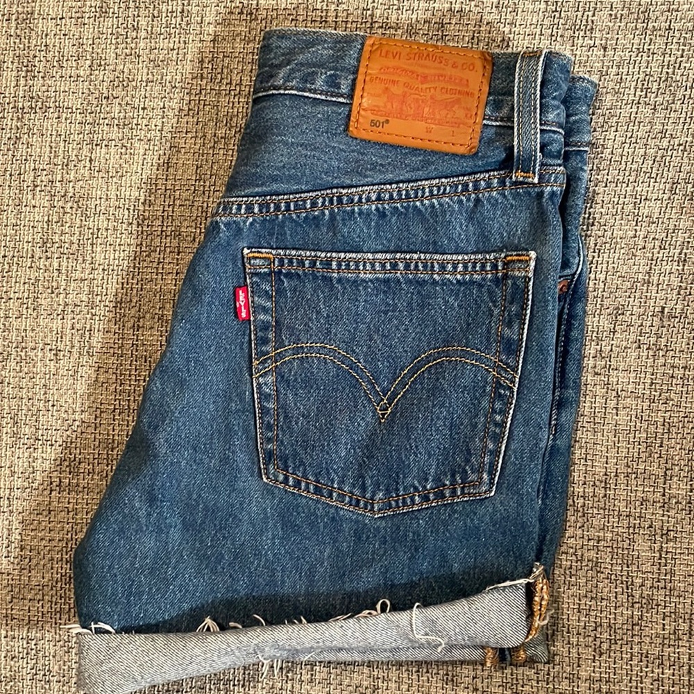 Levi’s Premium 501 Ling Womens Shorts W 25